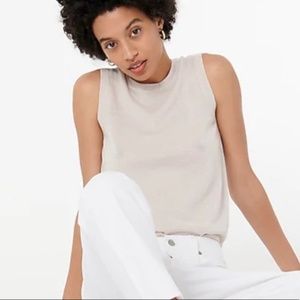 J.Crew Margot crewneck shell